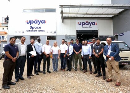Image of IFC Vice President visiting Upaya Office